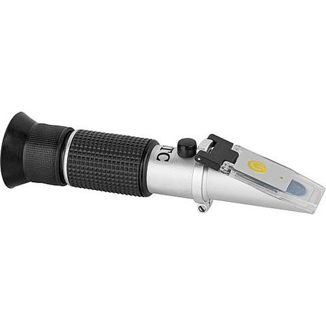 Refractometre manuel avec mode KB d'eclairage, pour mesure antigel