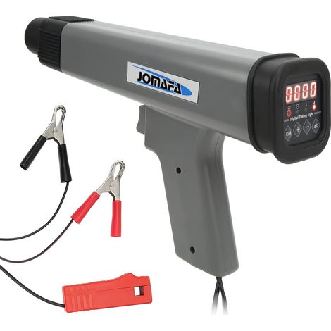 JOMAFA Pistola Estroboscopica Digital con Avance para Puesta A Punto, 12 V