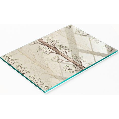 Árbol decorativo de cristal para cortar y servir en la cocina, 80x52 cm (1/5)