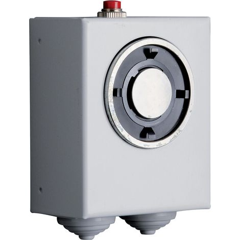 Ventouse électromagnétique standard à rupture 24 V – Force de rétention 50 daN – Boîtier métal laqué 85 x 70 x 41,5 mm – Pour blocs portes DAS – Cdvi (1/4)