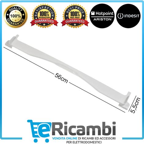Profilo Posteriore per Ripiano Vetro Frigo Originale Ariston Indesit C00507757