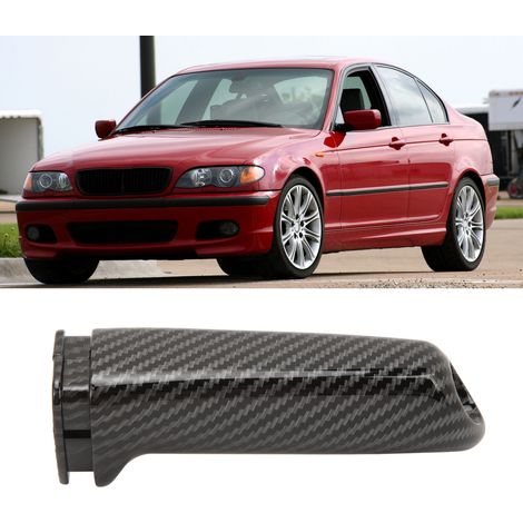 Außenabdeckung aus Kohlefaser für den vorderen Handbremshebel, kompatibel mit BMW E46, E60, E90, E92 und F30 (1/5)