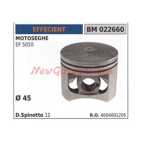 Pistón motosierra EF 5010 Ø  45mm EFFECIENT 022660