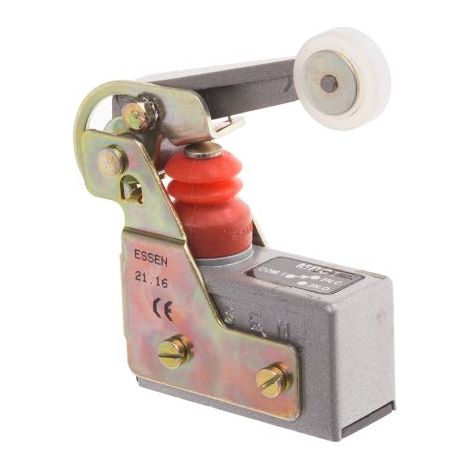 Microrupteur RS PRO Levier à galet, 1 RT, 15 A, Vis 250V c.a. ( Prix pour 1 )