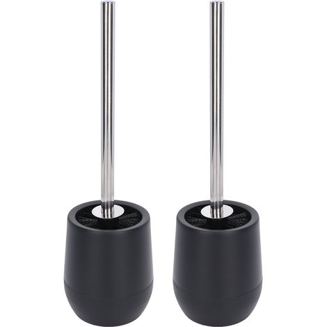 [Brosse Toilettes] - Kit 2 Pièces avec Fixation Sécurisée, Manche Inox 40 cm, Nettoyage Efficace et Base Stable pour Salle de Bain (1/5)