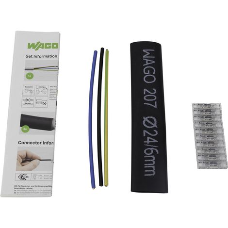 WAGO Leitungsreparatur-Set 207-5485/316-000 mit Kleber 8-24mm