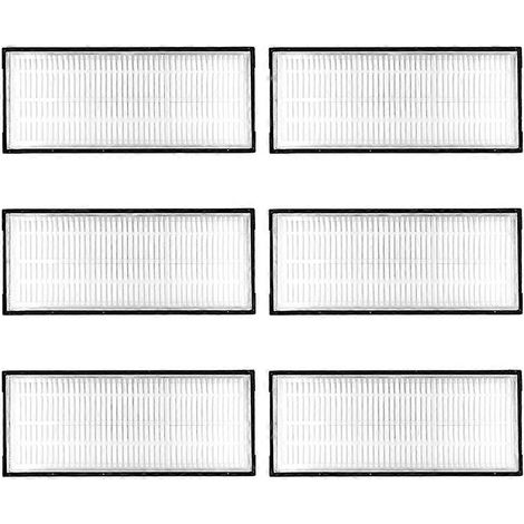 Lot de 6 filtres HEPA pour aspirateur robot Roborock S7 MaxV/S7 Max Ultra/S8/S8+/S8 Pro Ultra, accessoires de filtration (1/5)