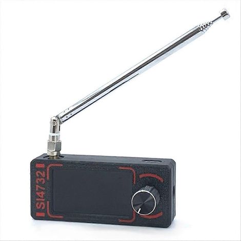 Verbesserte 0,5-108 MHz Version des Mini SI4732 Vollbandradios, Empfänger, Handradios, kompatibel mit FM, AM und SSB (A-Modi). (1/5)