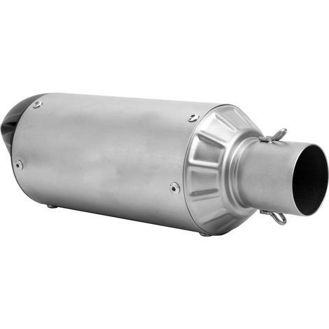 Tube d'échappement de 1,5 à 2 pouces pour style SC, en acier inoxydable universel pour la modification de motos. (1/5)