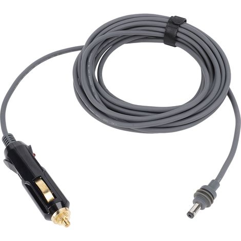 Câble d'alimentation CC Satellite 18AWG IP68 résistant à l'eau, adaptateur allume-cigare, rallonge d'alimentation CC Satellite pour usage intérieur/extérieur, 1,5 m / 4,9 pi (1/5)