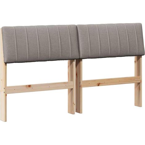 Maison Exclusive - Testiera imbottita Talpa 135 cm Pino massello (1/5)