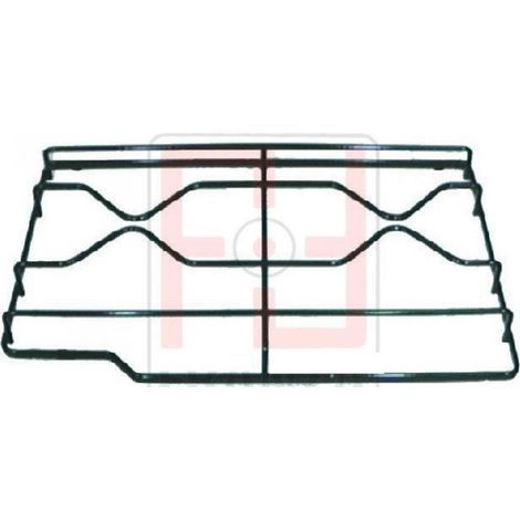 GRIGLIA PIATTINA 2 FUOCHI PIANI COTTURA ARISTON INDESIT LUNGA 448X283 AR032437