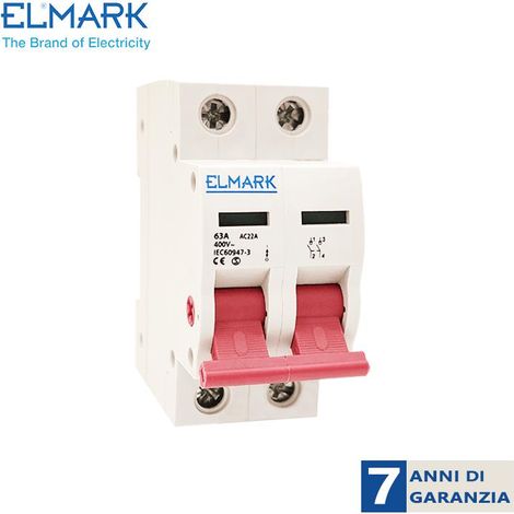 INTERRUTTORE SEZIONATORE ISS 2P/40A