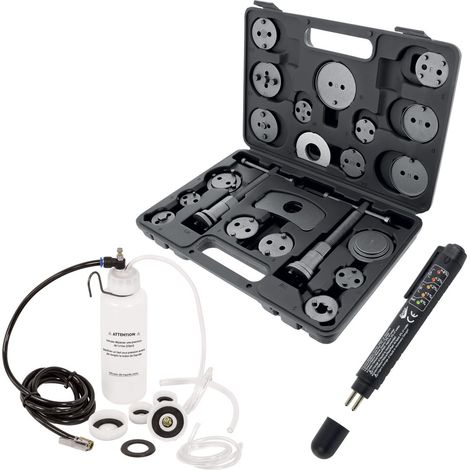 Pack BEST FREIN Kit purgeur, coffret repousse piston, testeur électronique pour liquide (1/5)