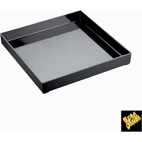 Vassoio Fashion 8020 Nero 300x300 mm - Elegante e Resistente - GOLD PLAST