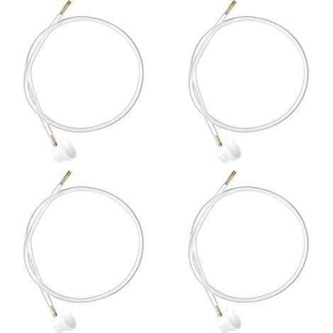 4 Pcs Tuyau d'extension de Rallonge pour Bombe Aérosol, Tuyau Rallonge Pulverisateur, 4,5 mm x 60cm Buse Aerosol pour Tête de Pulvérisation, Accessoires d'Aérosol (1/5)