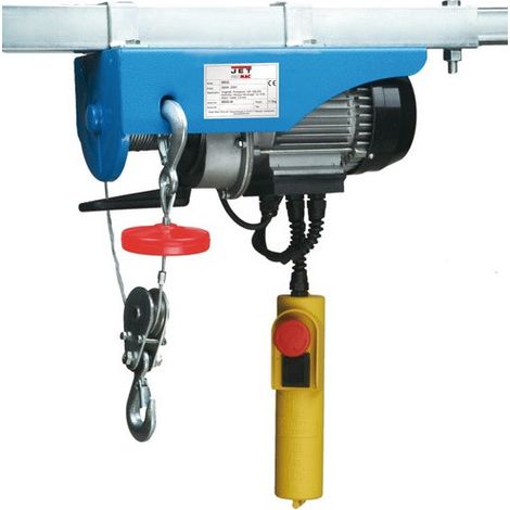 Promac – Palan électrique 0,9kW 230V – Charge 500kg – Vitesse de levage 10m/min – Longueur câble 12m – Protection moteur (1/2)