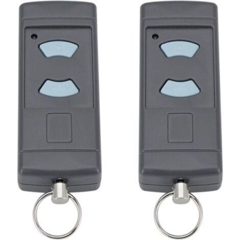 Set mit 2 Ersatz-Garagentoröffner-Handsendern mit blauer Taste, 868 MHz, für HORMANN HSE2-868, HSM4-868, HSE4-868, kompatibel mit Tubauto HSM4-868, HS4-868 (1/5)