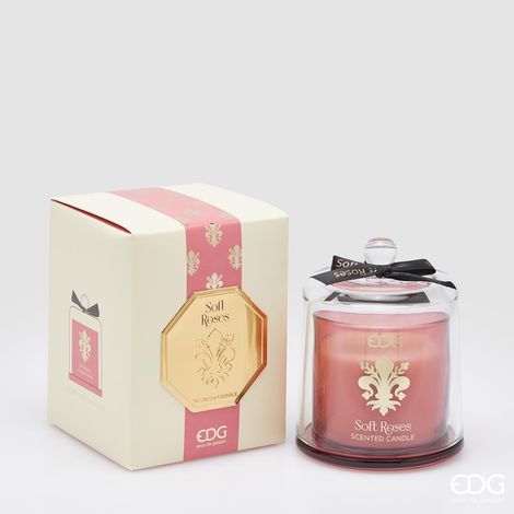 EDG Candela Goldlily Con Cupola Soft Roses H 15 cm (1/2)