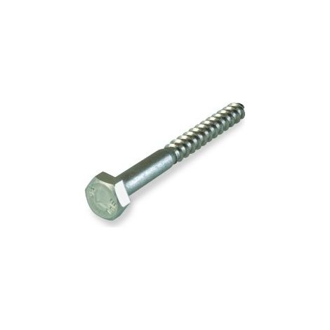 SUKI 6180433 TIREFONDS ACIER INOX A2 6 X 60 25 PIÈCES