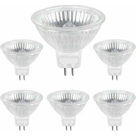 Ampoule Halogene GU5.3 35W 12V, Ampoule Spot Halogène MR16, pack de 6,Ampoule Spot Halogène MR16, pack de 6 (1/4)