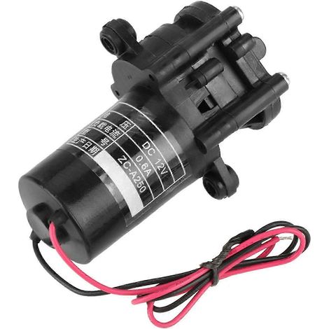 Compatible avec la mini pompe à eau à engrenages CC auto-amorçante et résistante à la corrosion 12V ZC-A250 (26-27 secondes) (1/5)