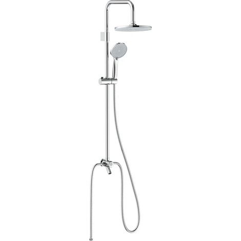Colonna doccia 3 getti con deviatore 3 vie e rompigetto (1/2)