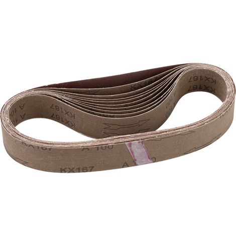 Ersatz-Schleifband 40x760mm K100 (10 Schleifbänder) für Rohrbandschleifer (1/4)