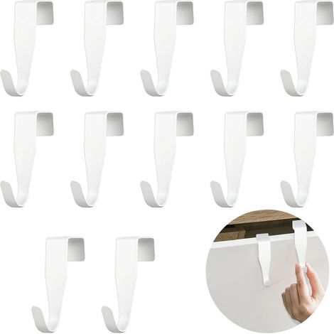 12 Crochets Porte sans Perçage Cadre Porte Suspendre (1/5)
