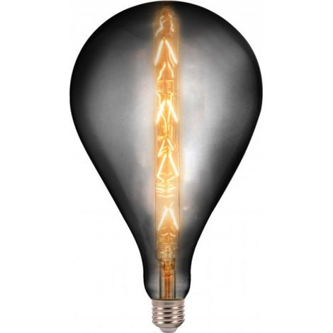 V-TAC ampoule LED filament 8W E27 G165 fumée dimmable (1/5)