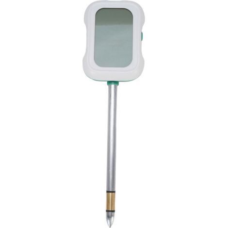 Testeur de Sol 7 en 1 - Mesure pH, Temp��rature, Lumi��re, Humidit��, Fertilit�� du Sol - Grand ��cran LCD rotatif - ABS - Pour Jardin et Plantes d'int��rieur