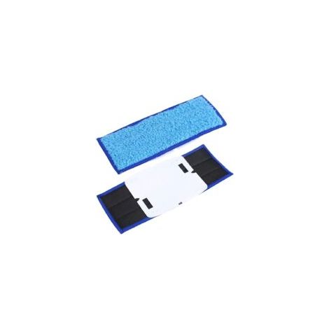 10 panni in microfibra per mocio, 185 x 70 mm, lavabili, per pulizia a secco e a umido, di ricambio per Braava Jet 240/241 (blu) - Crezuo (1/5)