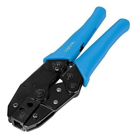 LogiLink WZ0039 pinza de crimpar negro-oliva para RJ45 Cat.6 (1/2)
