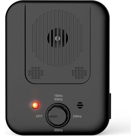 Ultrasons Anti Aboiement pour Chien, Dispositif Anti-Aboiement Chiens 33 Pieds, Automatique Rechargeable Imperméable Dispositifs de contrle des aboiements de chien Extérieur et Intérieur pour Chiens (1/4)
