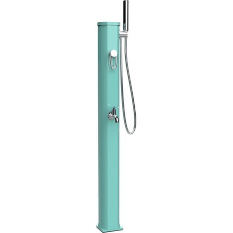 Formidra Jolly Go 20L Solardusche Gartendusche Außendusche 20 Liter Aluminium Opalingrün (1/5)