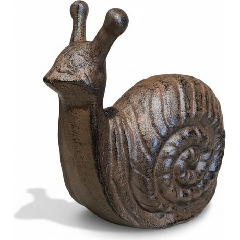 Figurine escargot en fonte 15x9x14cm (1/5)