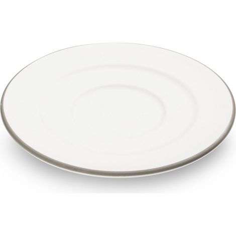 Gmundner Keramik Grauer Rand, Soucoupe pour café Gourmet (Ø 16cm) (1/2)