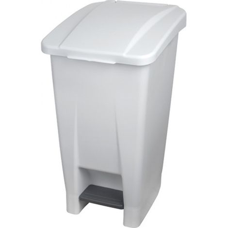Poubelle 700 x 490 mm à  pédale 60 L - Denox (1/3)