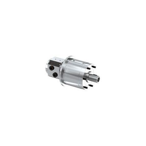 Röhm Forto-H 100 - hydraulisch betätigter Spannzylinder ohne Durchgang zylindrische Zentrieraufnahme - ZA 80, bis 80 bar - 443474