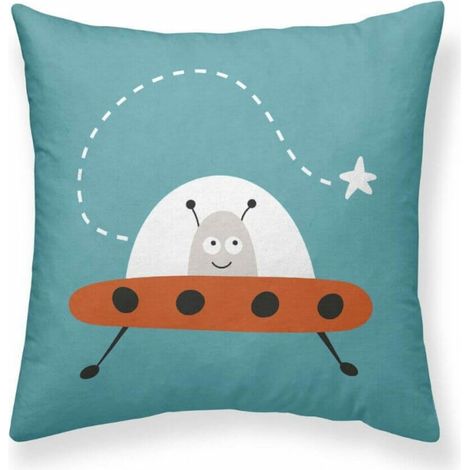 Fodera per cuscino Kids&Cotton Elm A Verde 50 x 50 cm (1/3)