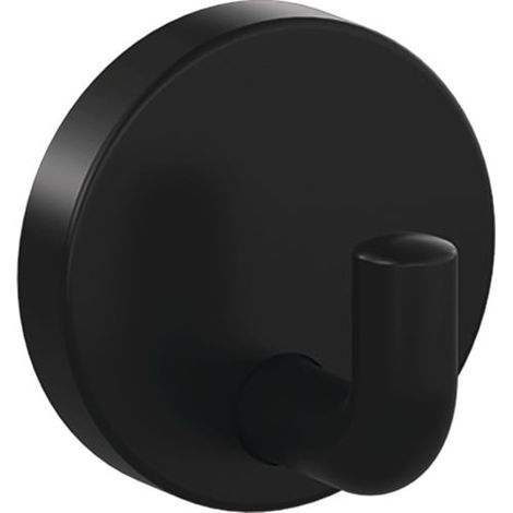 HEWI  Gancho  individual  477.90B010  simple  45  mm  poliamida  90  negro  intenso  ma  50  mm  -  477.90B010  90