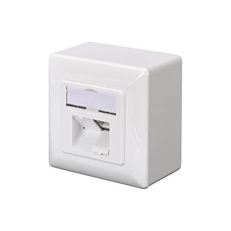 Conector de comunicación de datos de montaje en superficie 2x RJ45 STP cat. 5e DN-9002-N (1/5)