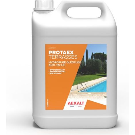 Hydrofuge oléofuge imperméabilisant PROTAEX (5 litres) - AT413 - Aexalt Pluho