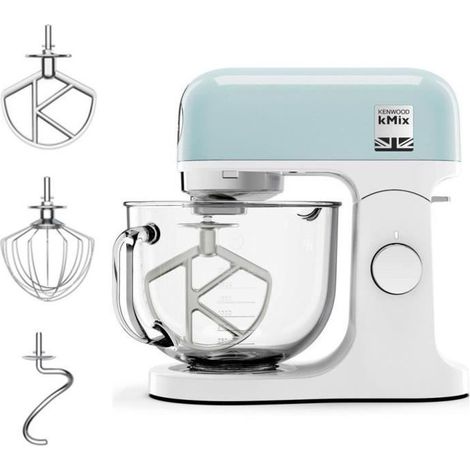 Robot pâtissier multifonction kMix KENWOOD KMX754APB - Moteur professionnel 1000W - 2 sorties pour accessoires - Bol en verre 5L (1/9)