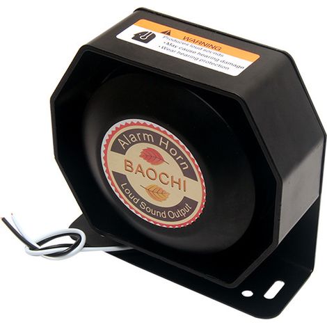 Universelle Autoalarmhupe, ultradünn und wasserdicht, 200 W, Megafon