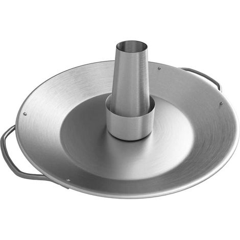 Vtizikl à Poulet en Acier Inoxydable Plat de Cuisson pour Volaille Barbecue 35 x 24x 4 cm (1/4)