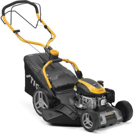 Tagliaerba a trazione STIGA Combi 748 S - Motore a scoppio da 139 cc, raccoglitore da 60 litri, sistema di taglio 4-in-1 (1/7)