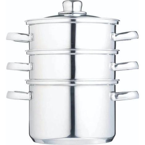 Craft Cuocivapore Moderno Argento 18 cm Acciaio Inossidabile (1/3)