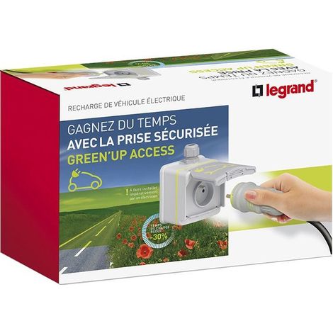 Vollständige Aufputzinstallation – Ready-to-Install Green'up Access für Elektrofahrzeuge Legrand 090476