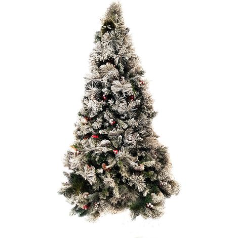 ALBERO DI NATALE INNEVATO CM.270 2190 PUNTE (1/5)